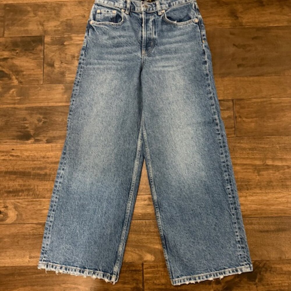 RAILS The Getty High Rise Wide Leg Jeans - Size 26
